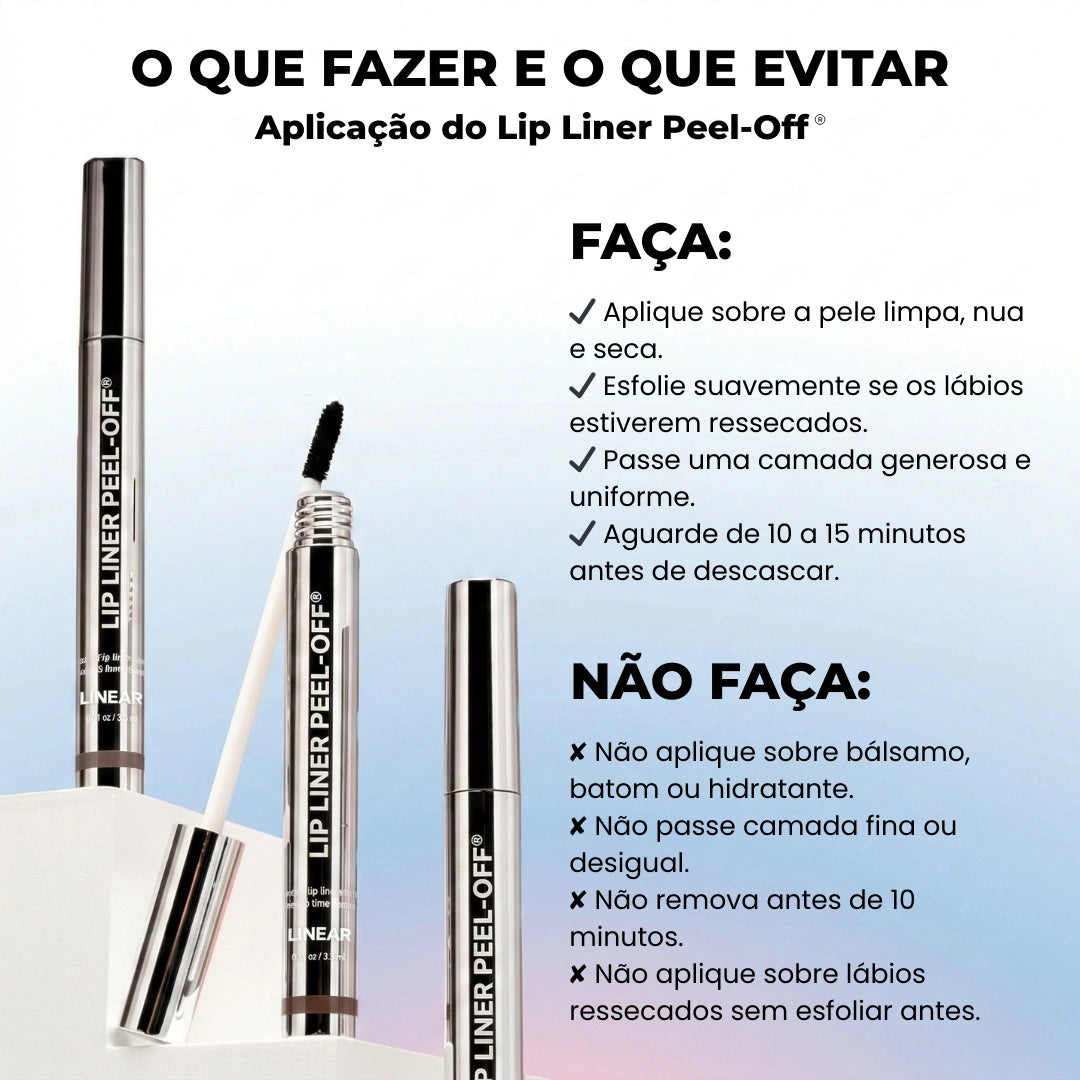 LIP LINER PEEL-OFF ®